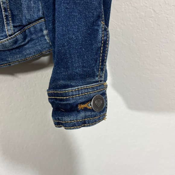 Torrid Medium Wash Jean Denim Jacket Size 2 Front Pocket Style 548688 - Picture 6 of 12